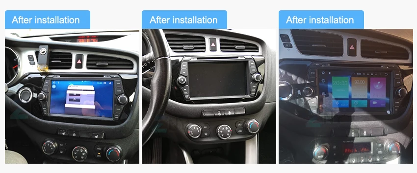 Flash Deal 8" HD Android 8.1 Car DVD Stereo For Kia Ceed 2012 2013 2014 2015 2016 2017 Auto Radio FM RDS WiFi GPS Navigation Reverse Camera 1