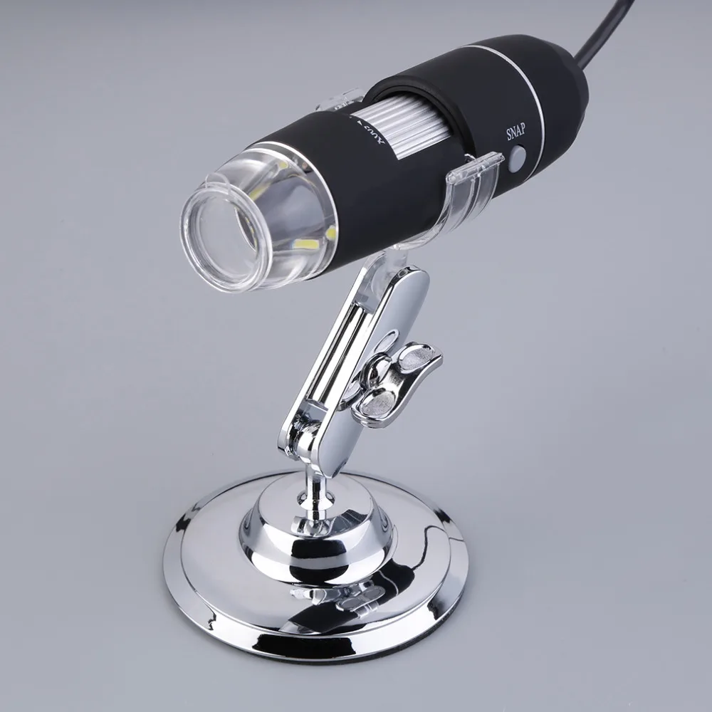 

High Quality Practical Electronics 5MP USB 8 LED Digital Camera Microscope Endoscope Magnifier 50X~500X Magnification Measure