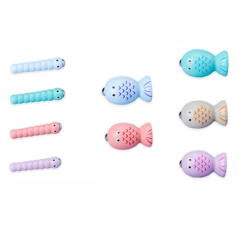 Go to Fishing деревянная игра блоки 10 шт. рыба родитель-ребенок интерактивное раннее образование для интеллекта