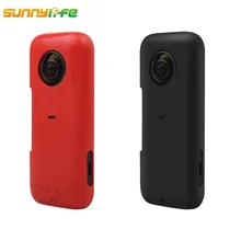 Insta 360 камера водонепроницаемый силиконовый защитный чехол Крышка из устойчивого к царапинам стекла селфи съемка аксессуары для Insta360 One X камеры
