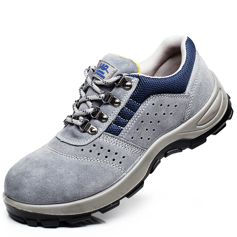 

new fashion safety shoes steel toe and sole for men anti-smashing work boots work shoes safety bot