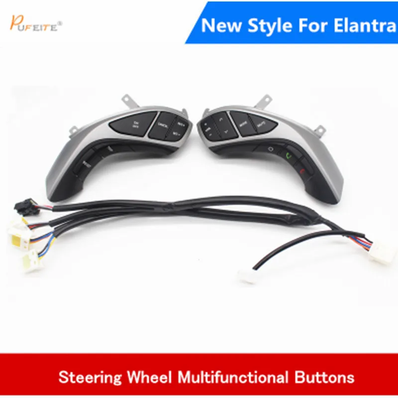 

For Hyundai Elantra 2012 I30 2015 Multifunction Steering wheel button Audio and cruise control button Car steering wheel