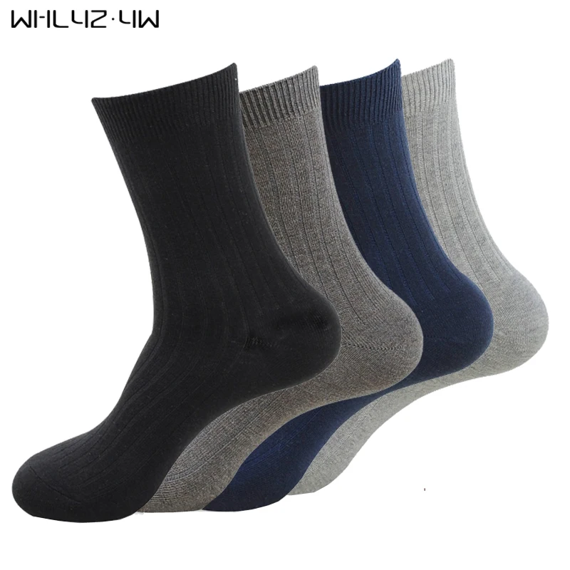 

WHLYZ YW business cotton man short socks 5 pairs/lot solid meia masculina sox calcetines fashions work weed socks gifts for men