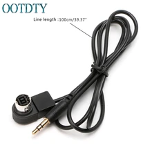 OOTDTY 3,5 мм Автомобильный Aux входной кабель мини-разъем для ALPINE AI-NET iPhone MP3 Ornate