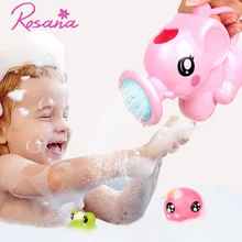 Детский пластиковый горшок для полива слона, игрушка для ванны с мультяшным животным, инструмент для душа, водная игрушка для детей 0-24 месяцев, водяные шары для новорожденных