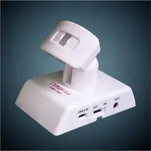 Инфракрасный индукции человеческого тела звуковой сигнал Добро пожаловать противоугонное устройство 360 градусов направлении Регулируемый без лазейки