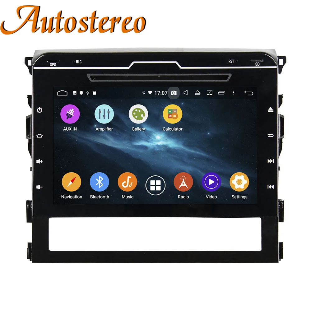 Perfect Android 9 PX6 Car GPS Navigation car No DVD Player For Toyota Land cruiser 2016+ head unit radio tape recorder auto stereo DSP 3