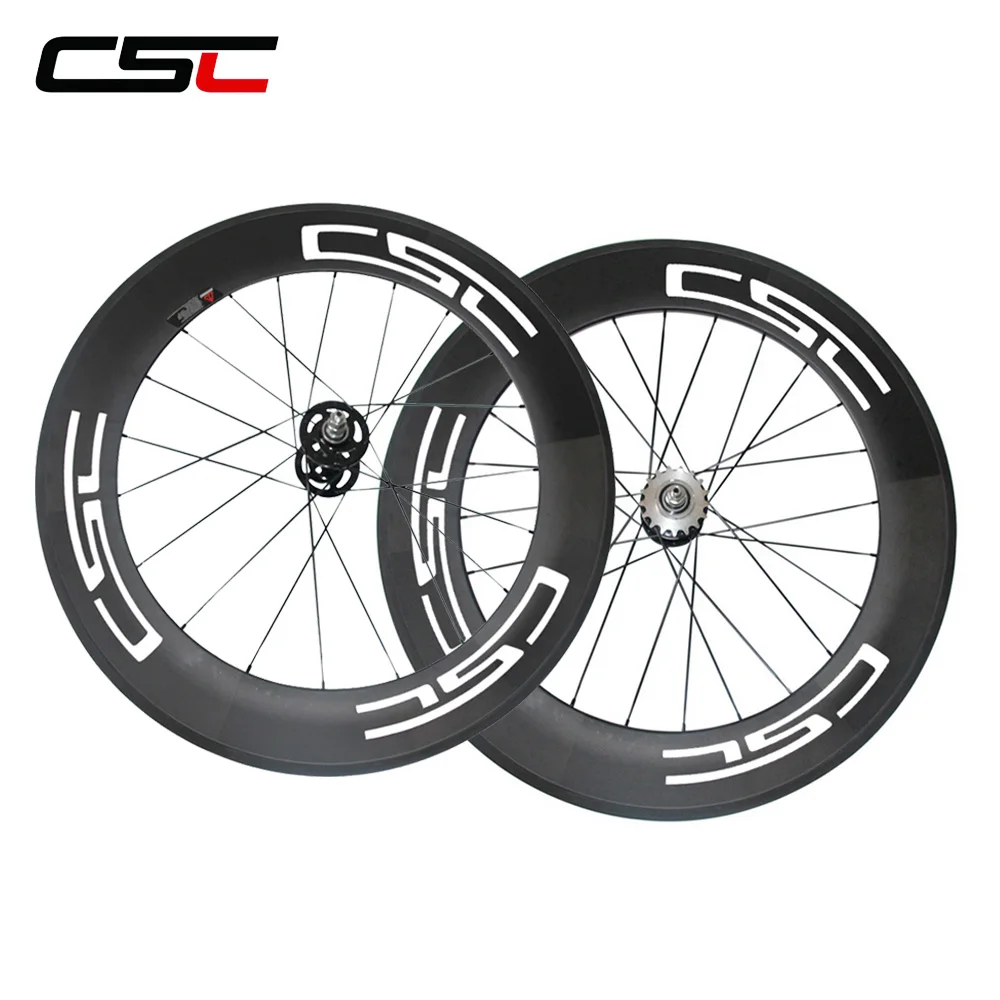 Perfect CSC depth 88mm width 23mm Clincher carbon track bike wheels fixed gear flip flop single speed bicycle wheelset sapim 2 Perfect CSC depth 88mm width 23mm Clincher carbon track bike wheels fixed gear flip flop single speed bicycle wheelset sapim 2