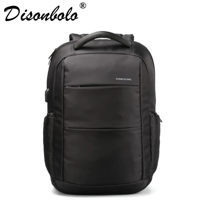 

External Charging USB Function School Backpack Anti-theft Boy's Girl's Dayback Women Travel Bag 15.6 inch