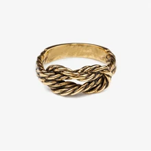 

Brand Design Antique Sailor Knot Ring Simple Metal Braver Midi Ring Knuckle Surf Rings Ocean Wire Ring As a gift to the closest