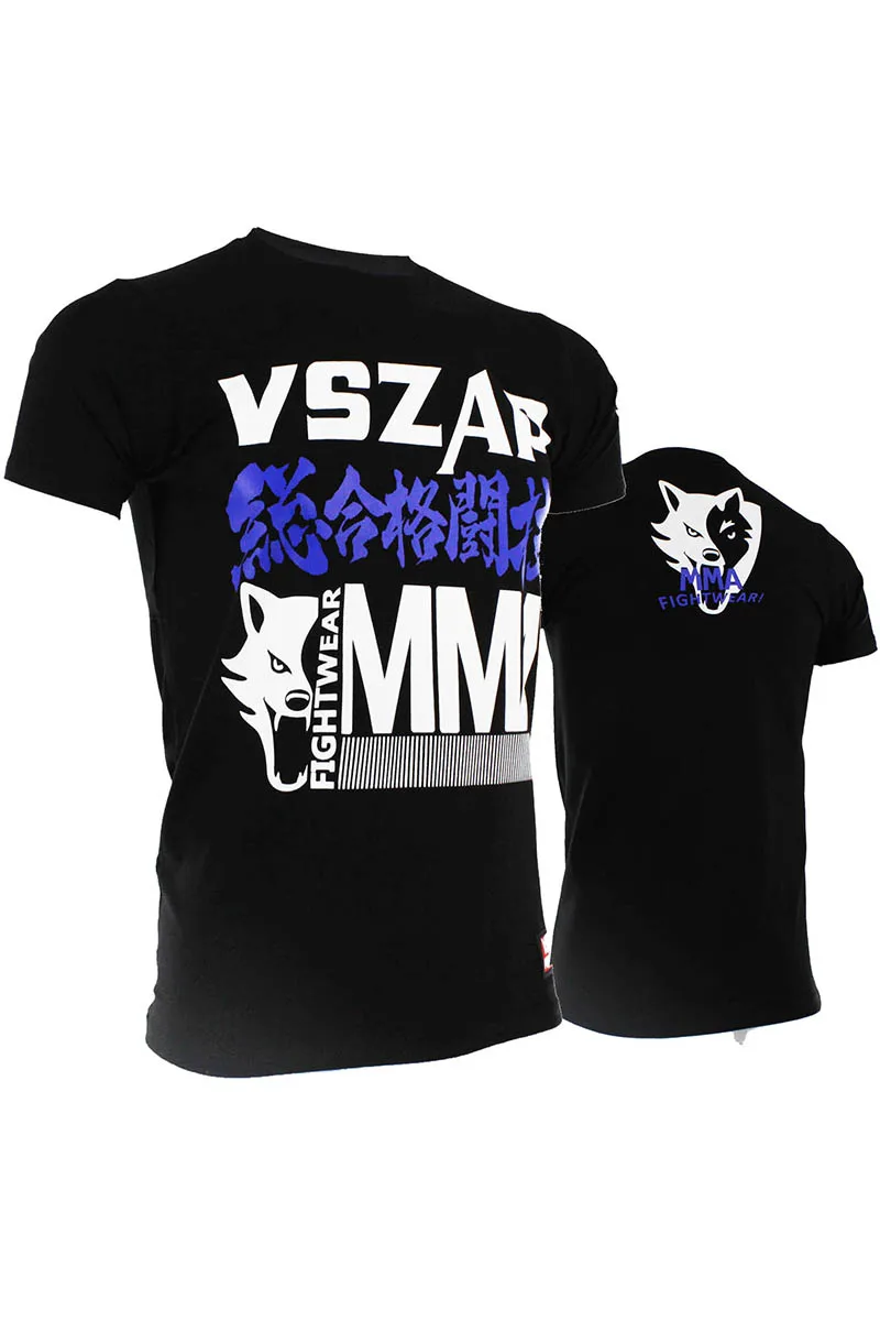VSZAP Боксерские Шорты ММА, футболка для спортзала, футболка для боевых действий, фитнеса, тренировок, Муай Тай, Мужская футболка Homme Boxe kickboxing