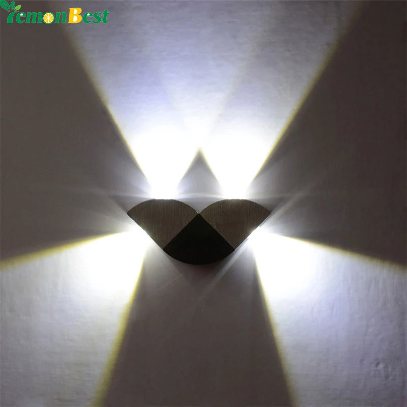 

Aluminum Modern LED Wall Lamp Up Down 4W 4-LED Wall Lights for Home Lighting Bathroom Indoor Outdoor AC 85-265V