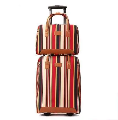 Женская дорожная сумка для багажа, сумка для чемодана, сумка на колесиках, сумка для ручной клади на колесиках, сумка для путешествий - Цвет: 2 pcs