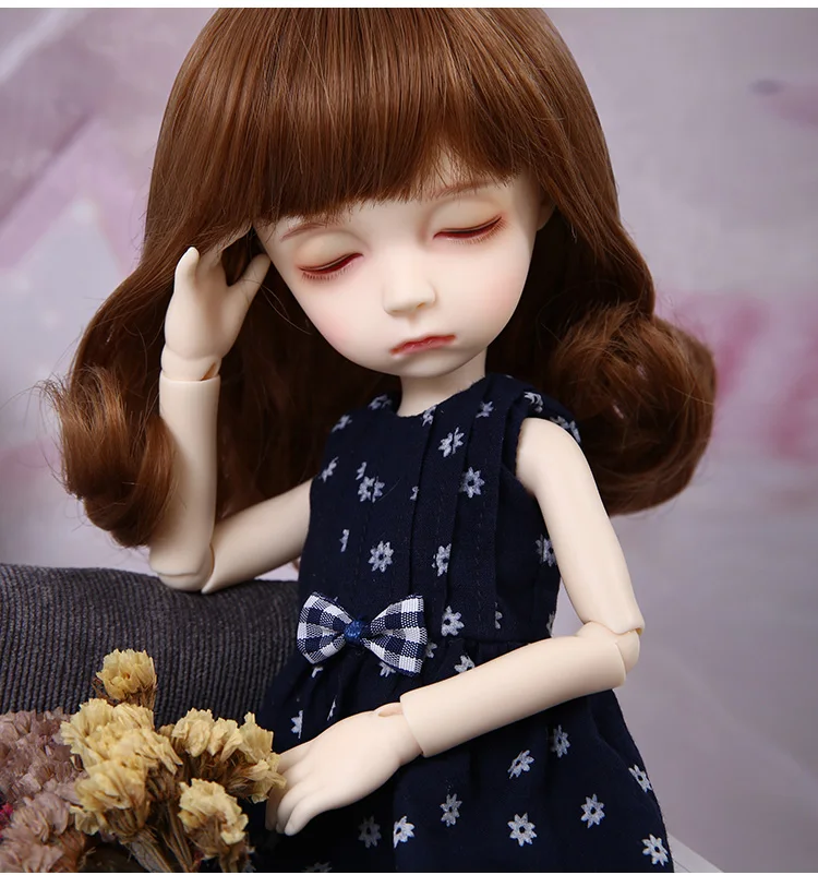 Imda 3,0 Colette Спящая голова 1/6 BJD SD кукла тело девочки мальчики Смолы Фигурки Игрушка История 4