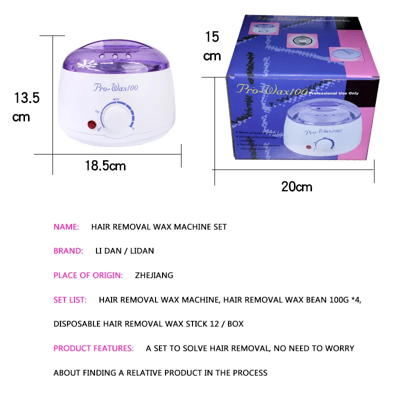 Harga Lidan Rambut Penghapusan Lilin Kacang Set 4 Pack 100G Rambut Penghapusan Lilin Kacang Lilin Lilin Panas Kombinasi Kesehatan dan Kecantikan