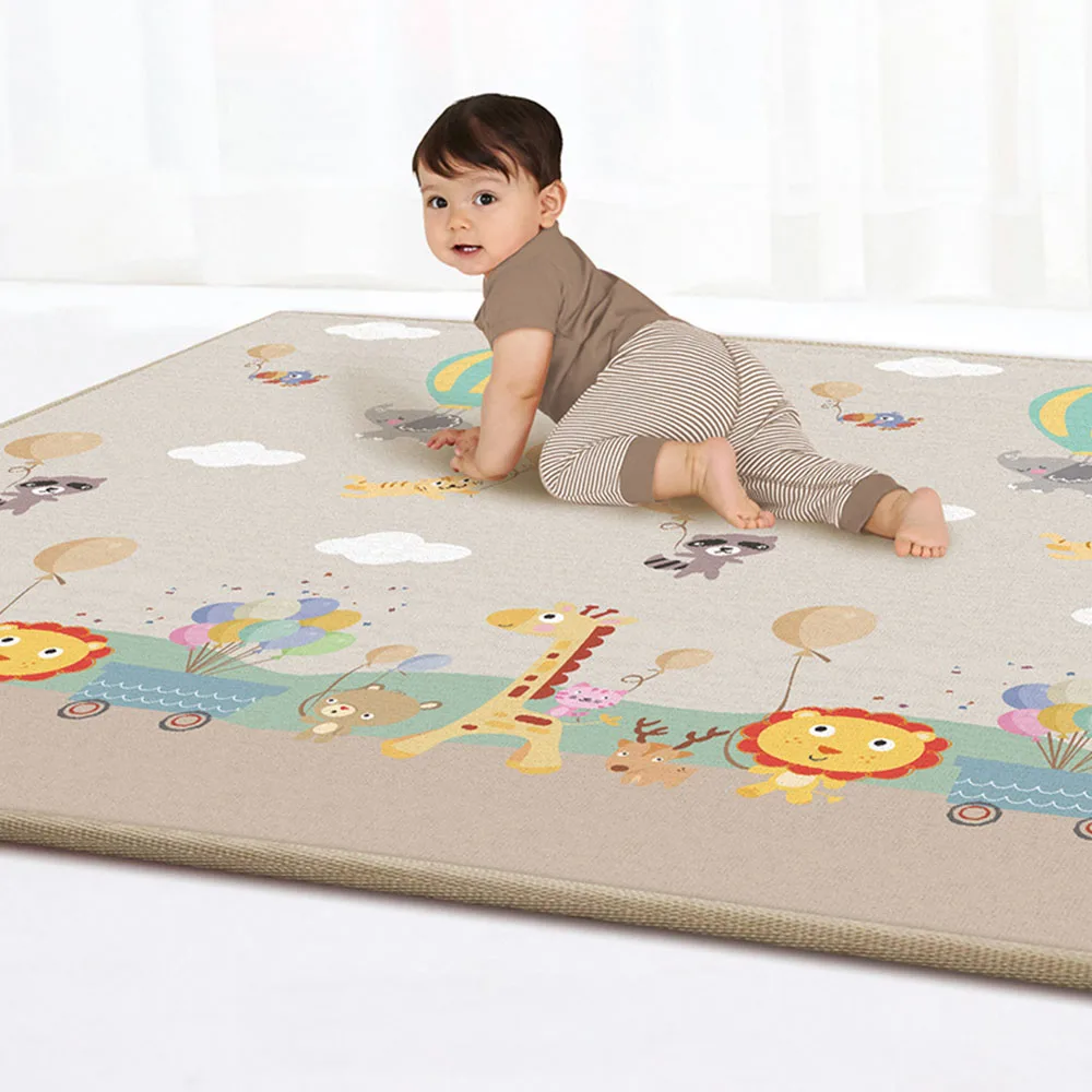 

180*200CM Baby Crawling Mat Thickening Environmental Protection Mat Odorless Moisture-proof Game Blanket Shatter-resistant Pad