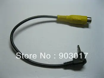 

100 Pcs Per Lot 2.5mm 4 Pole Male Plug to RCA Female Jack Connector Cable 2.5/M-RCA/F 20cm HIGH Quality HOT Sale