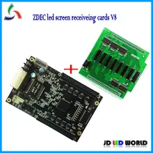 ZDEC СВЕТОДИОДНЫЙ экран receiveing карты V8 новая версия