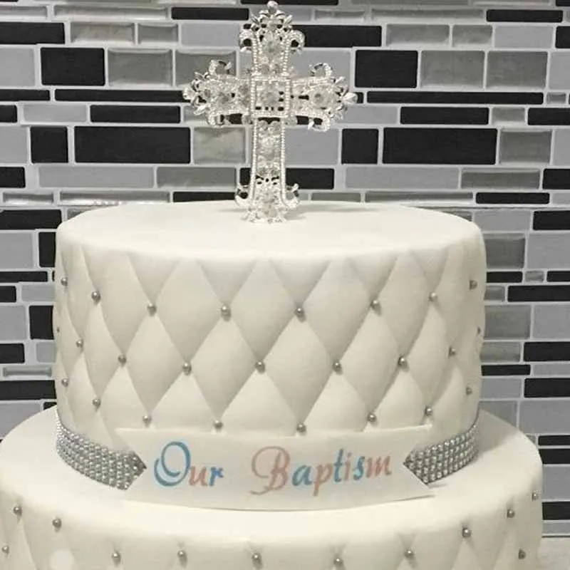 Support De Gateau En Croix Fournitures Decoratives Pour Mariage Religieux Bapteme Premiere Communion Anniversaire Fille Et Garcon Aliexpress