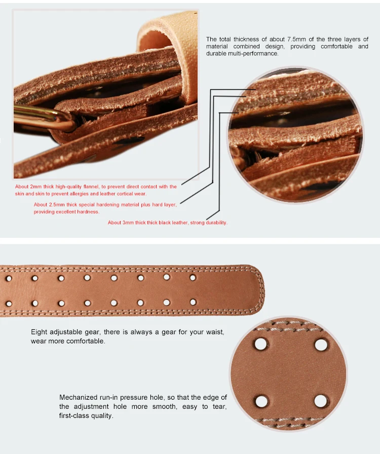 Пальто-кожаный пояс для фитнеса, жесткий пояс для занятий спортом, пояс для фитнеса, Расширенный и утолщенный спортивный защитный ремень с двойной пряжкой