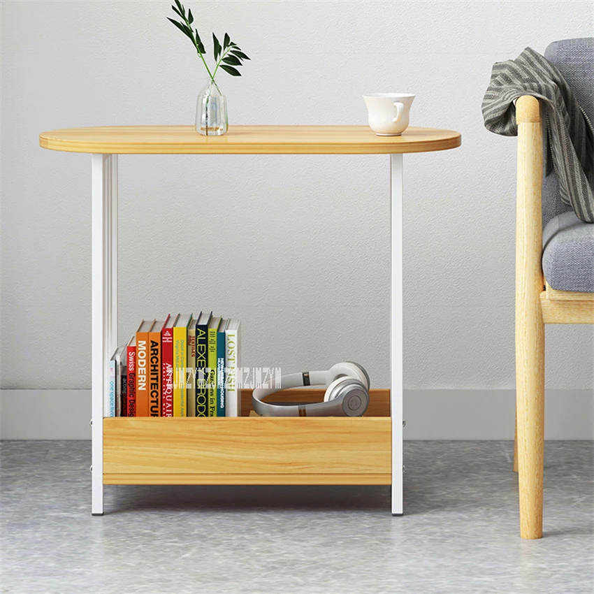 E5009 современный столик для гостиной, сделанный вручную, стальной трубчатый столик для чая, столик для маленькой квартиры, креативный журнальный столик