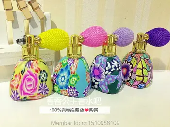 

Wholesale,10ml air bag polymer clay perfume bottle with Refillable Atomizer Spray,gasbag perfume bottle,perfume container