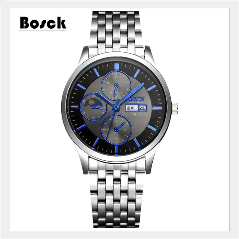 

Casual business men's quartz watch, waterproof, shockproof! Fully in line with your temperament, making extraordinary