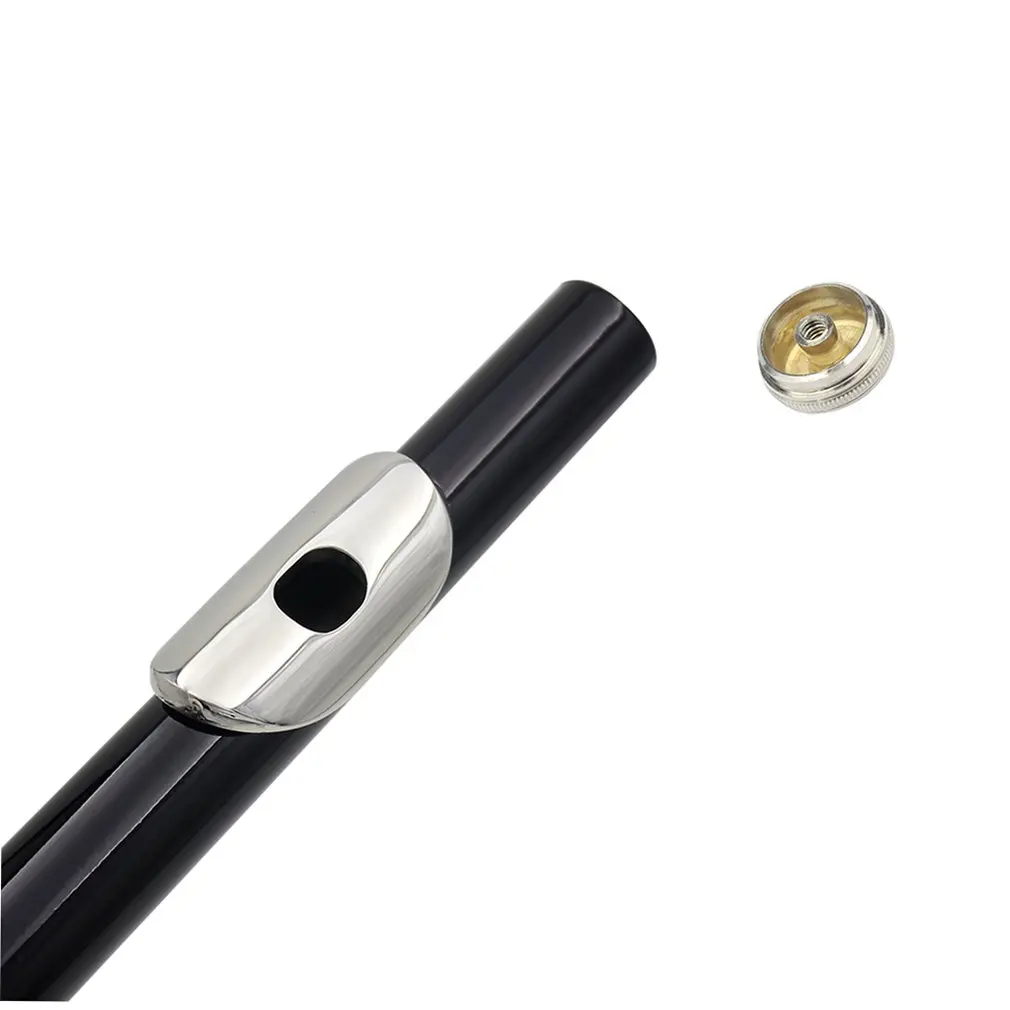 

Aluminium Alloy Flute Head Headjoint Screw Cap Silver Repair Instrument Parts