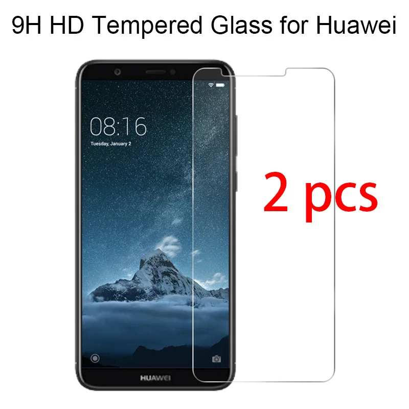 2 шт.! Защитное стекло из закаленного стекла для huawei Y7 Prime Y6 Pro Y5 Lite Y3 защита экрана для huawei Y6 Y5 Y3 ii