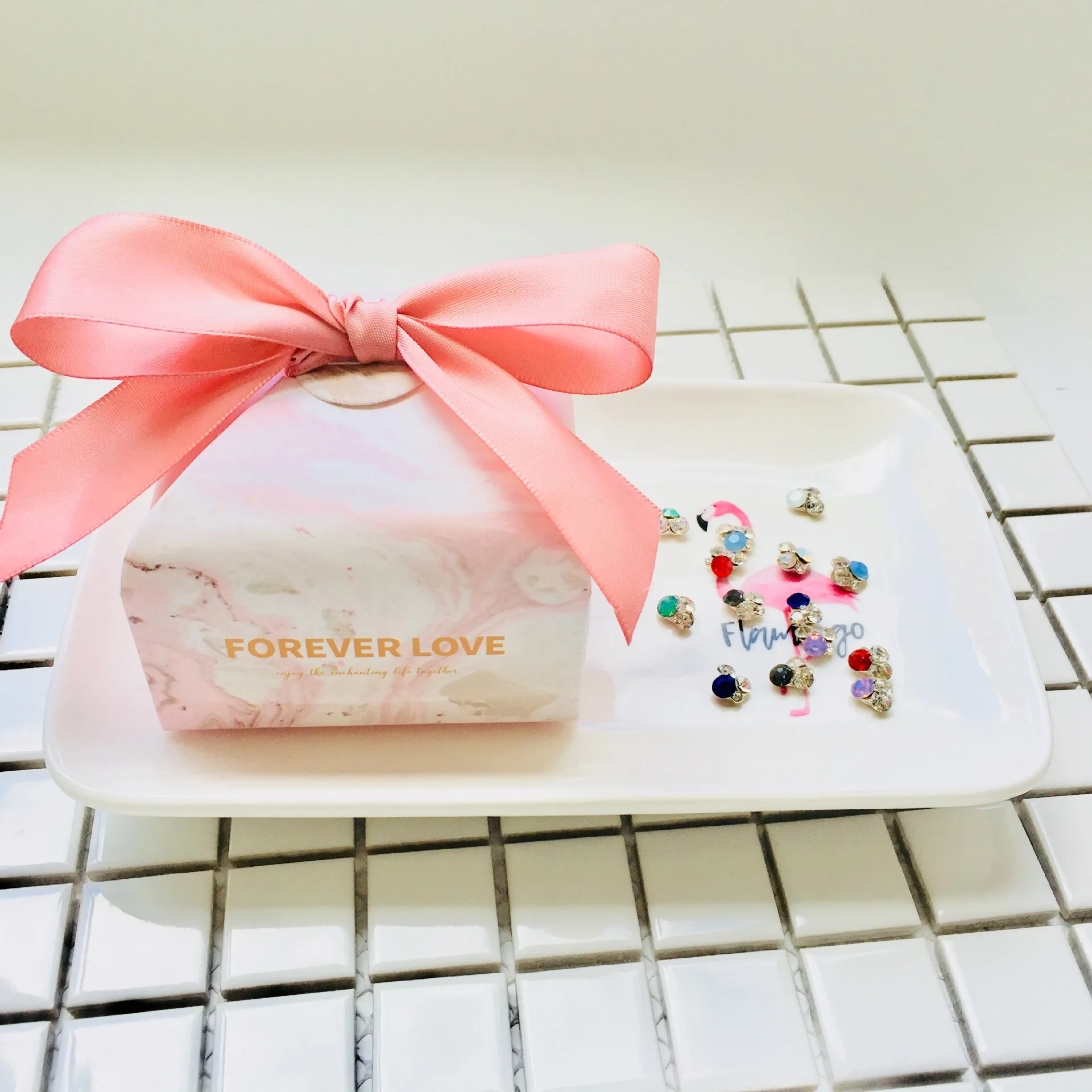 Новая Свадебная вечеринка любимые и бумажные подарочные коробки Фламинго цветок упаковка для конфет сумки подарки для гостей Свадебные украшения - Цвет: Оливковый