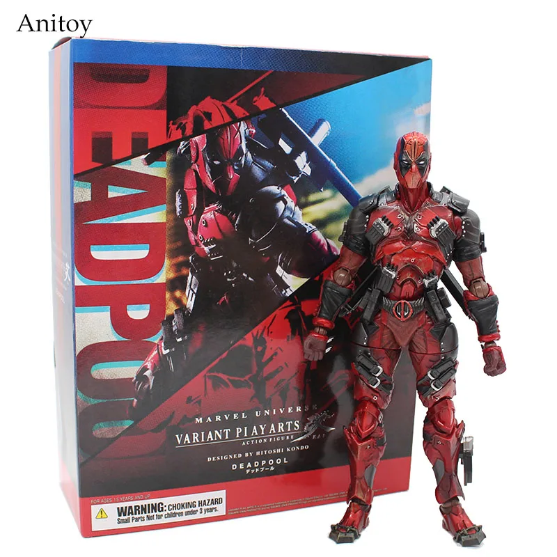 

Play Arts Kai Weapon X Deadpool 1/6 scale painted figure Variable PVC Action Figure Collectible Model 26cm KT3943