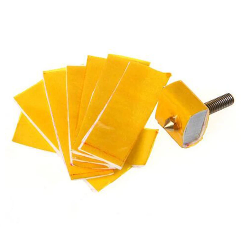 

Practical 10PCS 2mm Thick Printer Heating Block Cotton Nozzle Heat Insulation