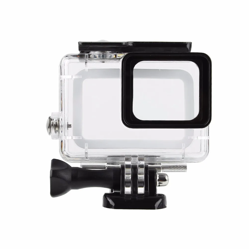 Black WhiteGopro Hero 7 6 5 Accessories Waterproof Protection Housing Case Diving 45M Protective For Gopro 5Camera FLW199 | Электроника