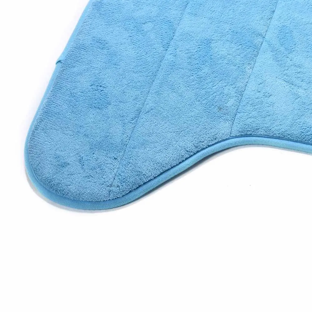 Bathroom mat Cotton 40*60cm U Shaped Bath Mats Anti Slip Home Bathroom Non slip Velvet Noodles