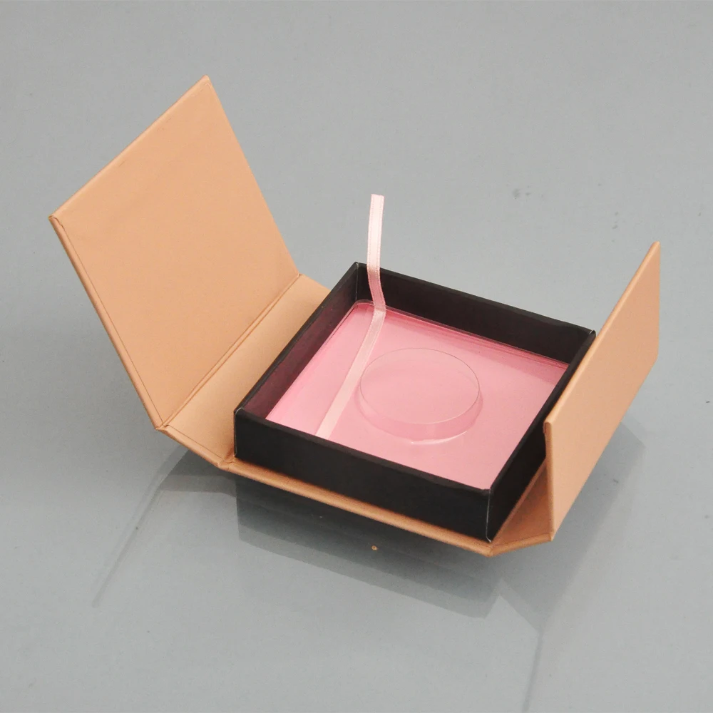 Caixa de Embalagem de Cílios Caixas de Chicote Pacote de Armazenamento Atacado Personalizado Falso Cils Vison Cílios Quadrado Magnético Cases Fornecedores 25mm 4 High Quality Beleza e saúde