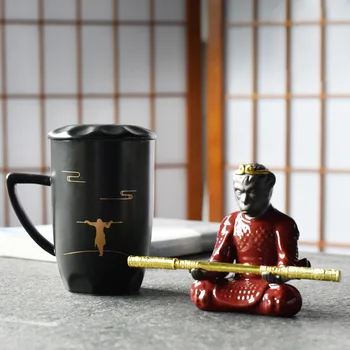 

Monkey king another creative ceramic mugs large-capacity domestic masters cup office cup personal wholesale cup