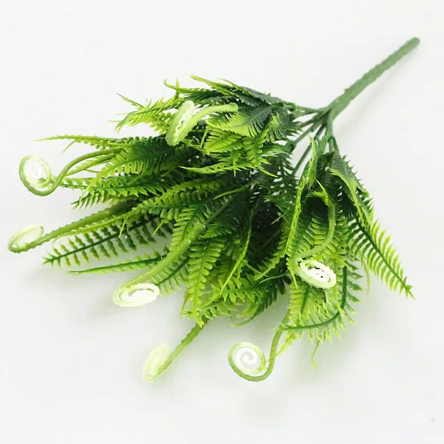 plastic fern plant