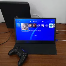 Игровой монитор 17,3 дюйма, RGB type-c, 60 Гц, 4 K, HDR, для Ps4 Pro, Xbox, ПК, ноутбука, компьютера, экран с настенным креплением, динамик