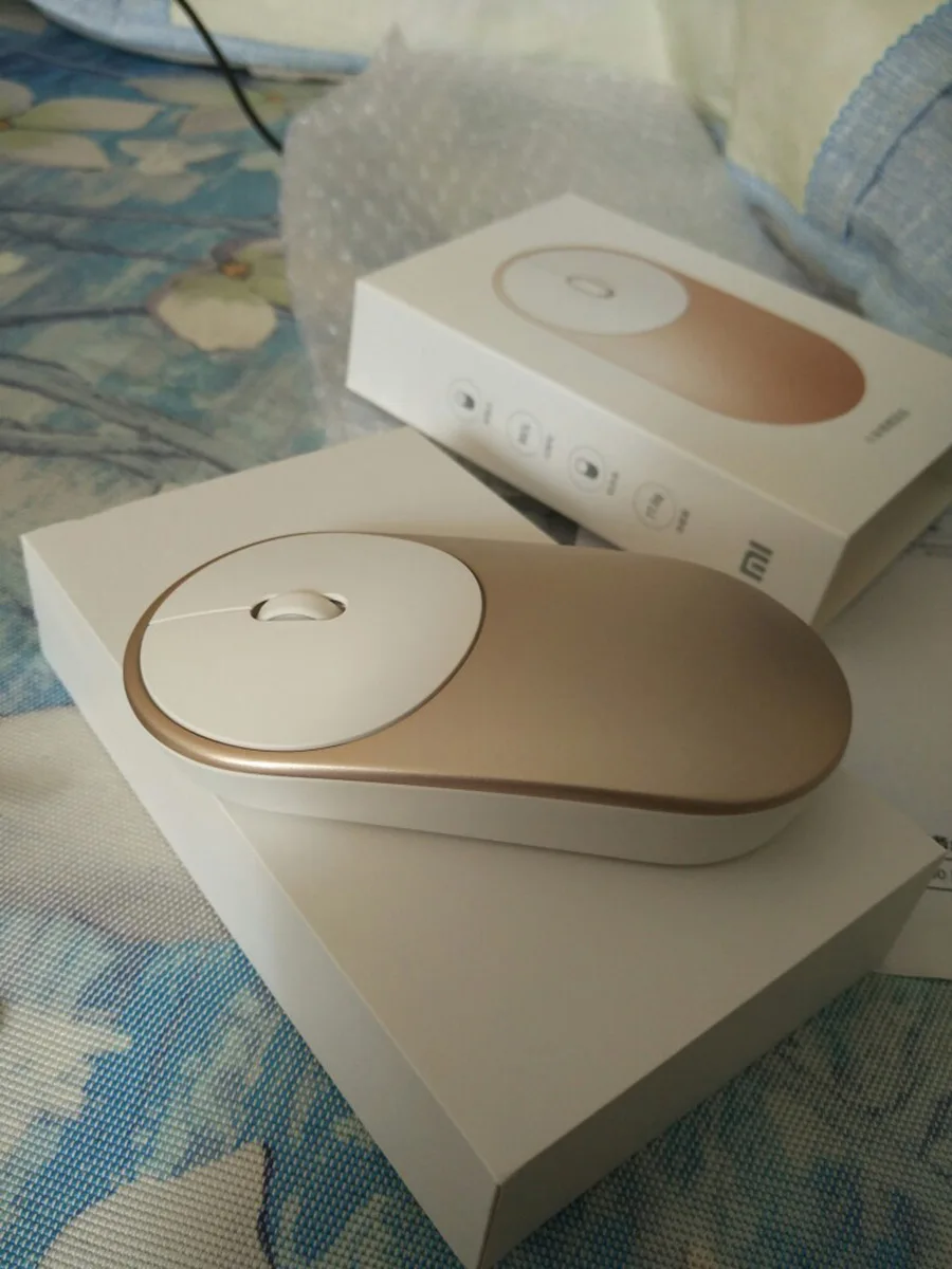 Original Xiaomi Mouse XMSB01MW Portable Wireless In Stock Mi Optical Bluetooth 4.0 RF 2.4GHz Dual Mode Connect Mi Mouse (51)
