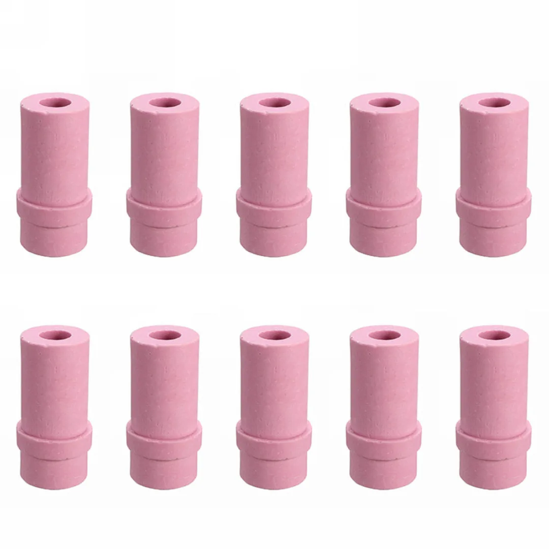 New 10Pcs Sandblaster Nozzles Air Siphon Sand Blasting Gun Ceramic Nozzle Tips 5/6/7mm