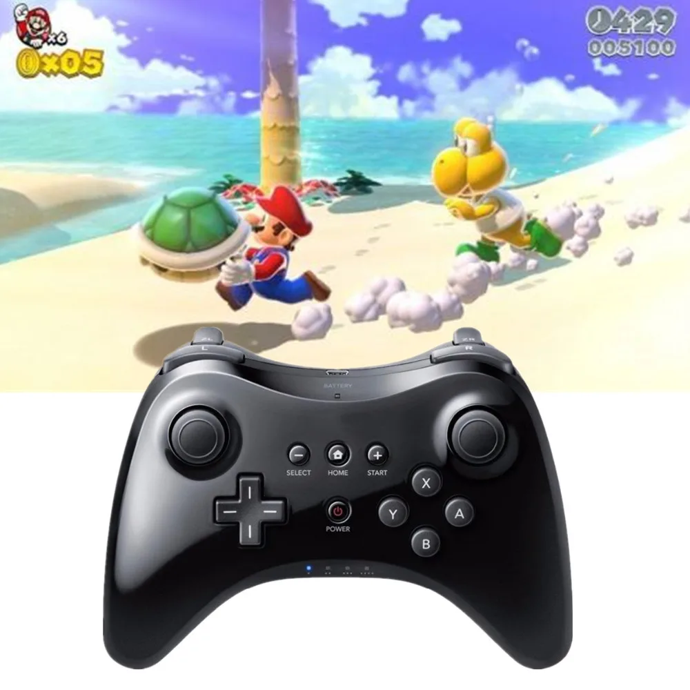 LNOP bluetooth wireless gamepad For Nintendo wii u pro controller joystick game remote console