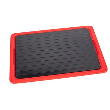 

Defrosting of Pork and Beef with Drainage Tray with Rectangular Quick Thawing Plate defrost tray Kitchen Tool Accessories