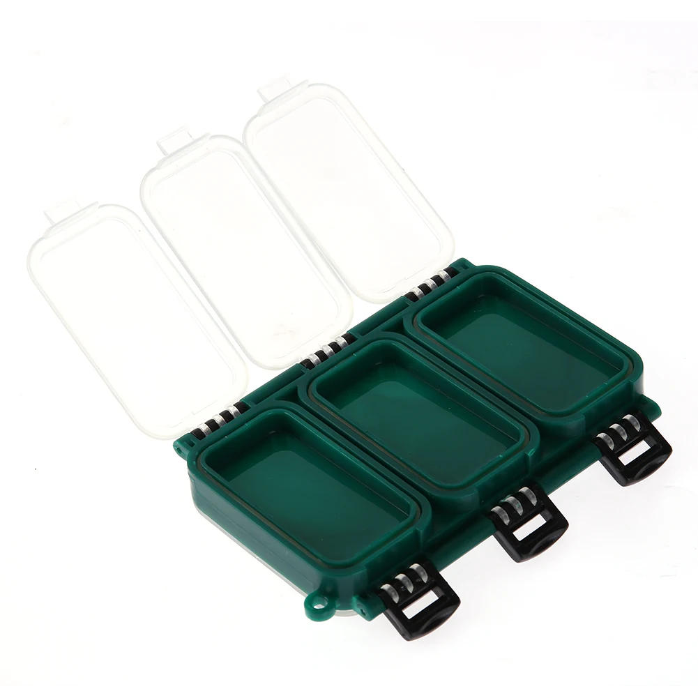 

Multifunction Fishing Tackle Boxes Double Sided 6 Compartments Waterproof Plastic Fishing Lures Baits Hook Tackle Box Lure Box