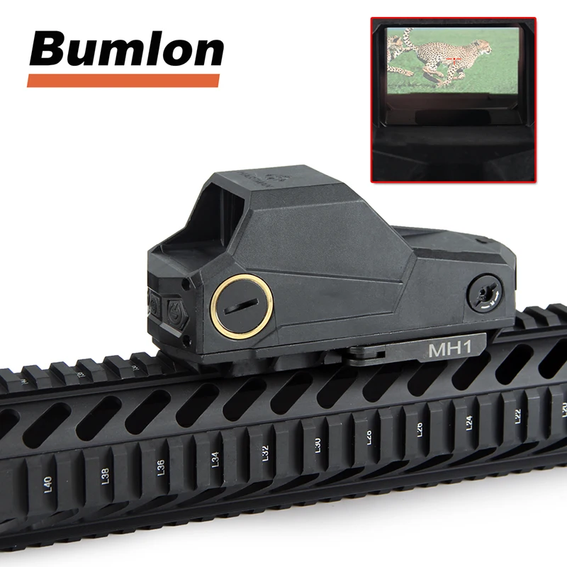 MH1 Red Dot Sight Reflex  Largest Field of View Night Vision With QD Quick Detach and USB Charger for Tactical Hunting Airsoft Scope RL5-0041 (18)