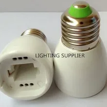 200 шт. E27 к G24 СВЕТОДИОДНЫЕ Лампы Адаптер Основание светильника гнездо конвертер с отслеживать нет
