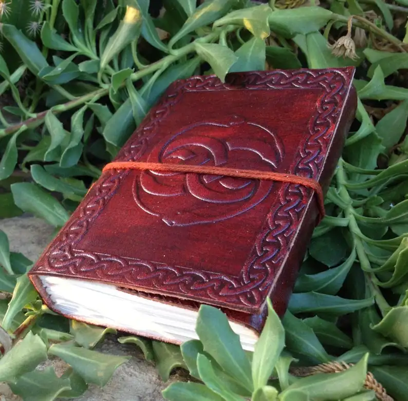 

Leather journal sketchbook notebook diary rustic journal handmade embossed journal Genuine camel leather notebook sketchbook