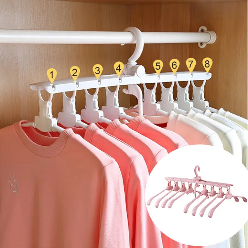 

Multi-layer Magic Smart Hanger Storage Foldable Artifact Pants Clothes Rack Drying Racks Clothing Wardrobe Storage Organization