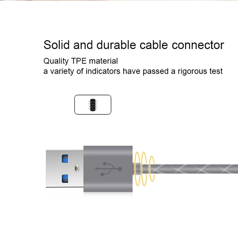 MEIYI Micro USB кабель синхронизации данных и зарядки Шнур зарядное устройство кабель для samsung S3 S4 Android телефонов планшет power Bank 2 м M13