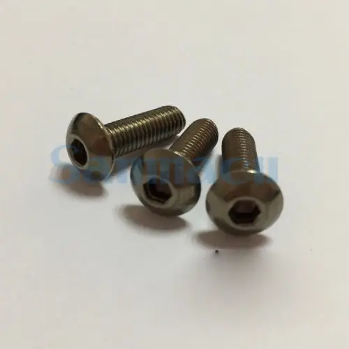 Серия 20 M3/4/5/6x6 60 мм класс 2 титановая розетка купольная Шестигранная головка