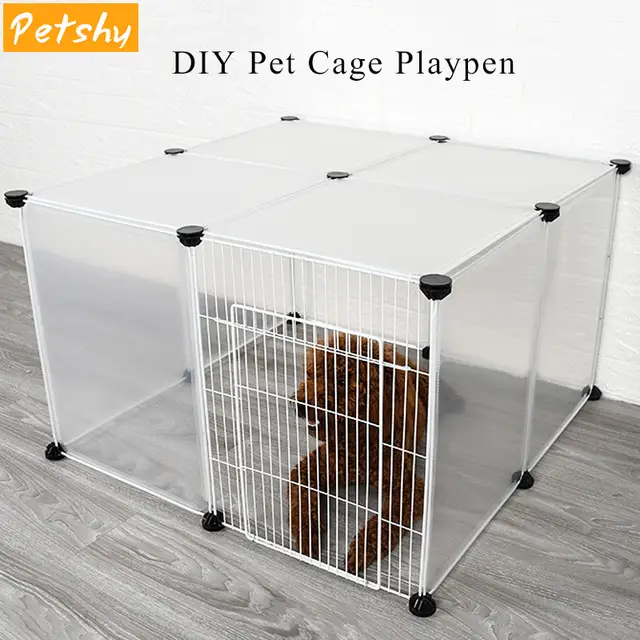 Petshy Cat Dog Cage House Diy Anti Jumping Isolation Outdoor Petshy Cat Dog Cage House Diy Anti